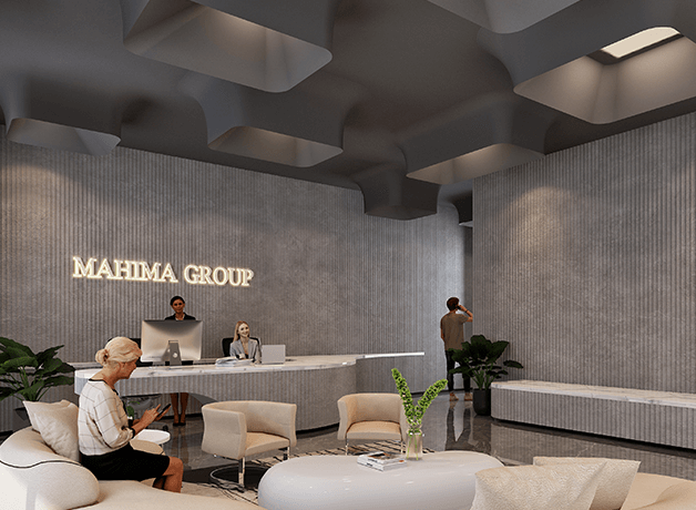 Spacious A/C Entrance Lobbies